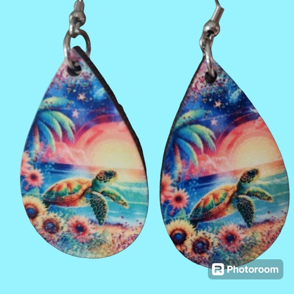 HANDMADE EARRINGS NWT - Picture 2 of 3